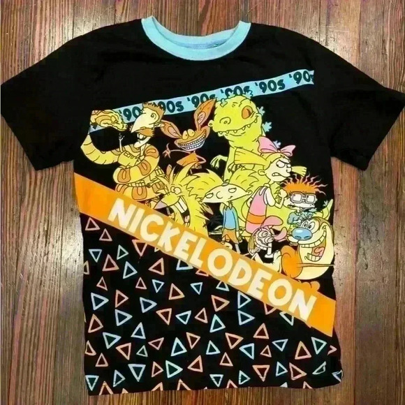 Nickelodeon 90’s Cartoon Tshirt Size Kids Medium - Picture 1 of 5